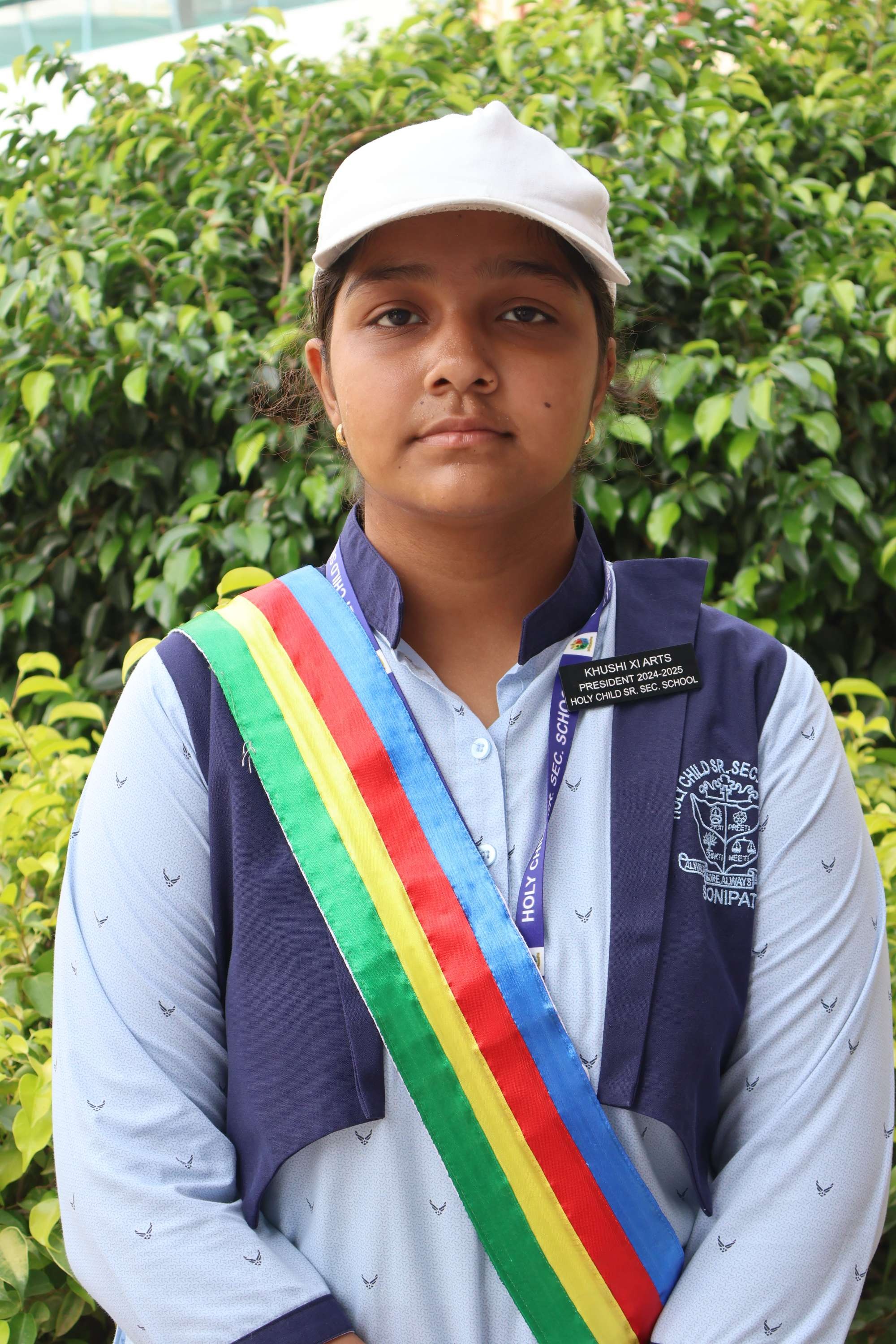 <p>Khushi (School President)</p>
